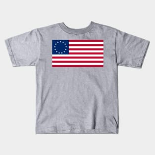 American Flag - Betsy Ross Kids T-Shirt